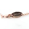 Excellent Vivienne Westwood Orb Necklace Pendant with Rhinestones Rose Pink Used