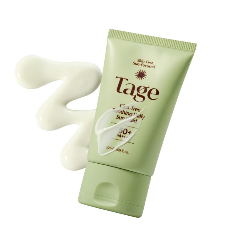 [tage] Cica-Tree Soothing Daily Sun Fluid SPF50+ PA++++ (50ml) - Advanced UV Protection Shield & Weightless Moisture Fluid Booster