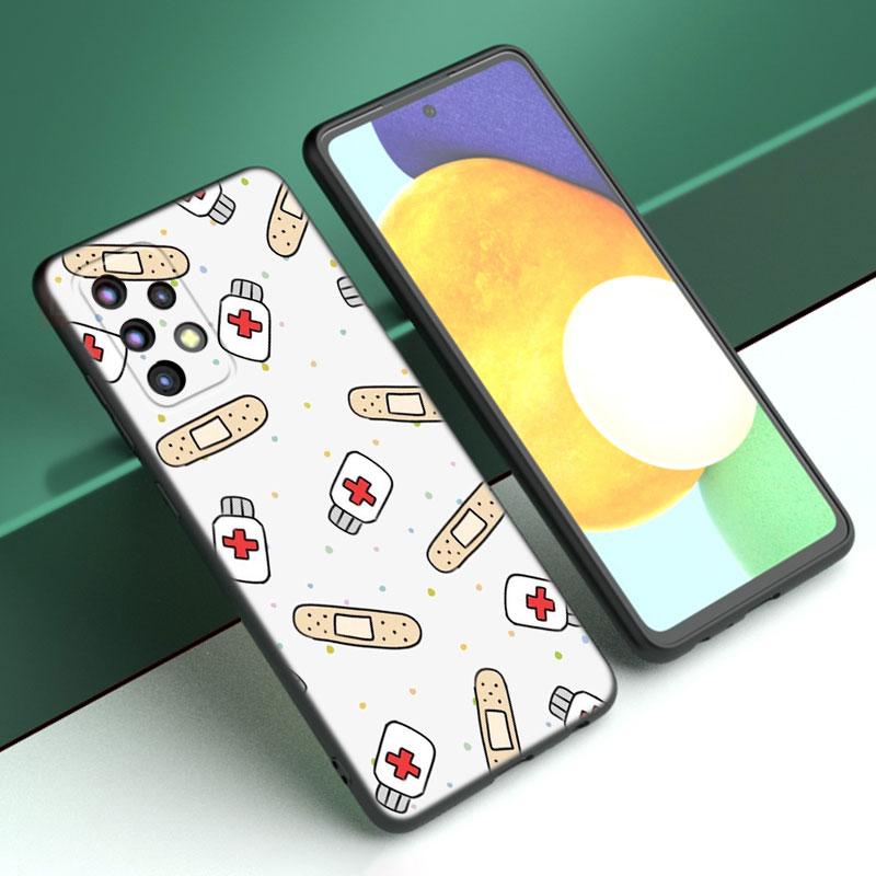 Doctor Nurse Health Phone Case For Samsung A04 A21 A30 A50 A52 S A13 A14 A22 A23 A32 A53 A73 5G A11 A12 A31 A33 A51 A70 A71 A72