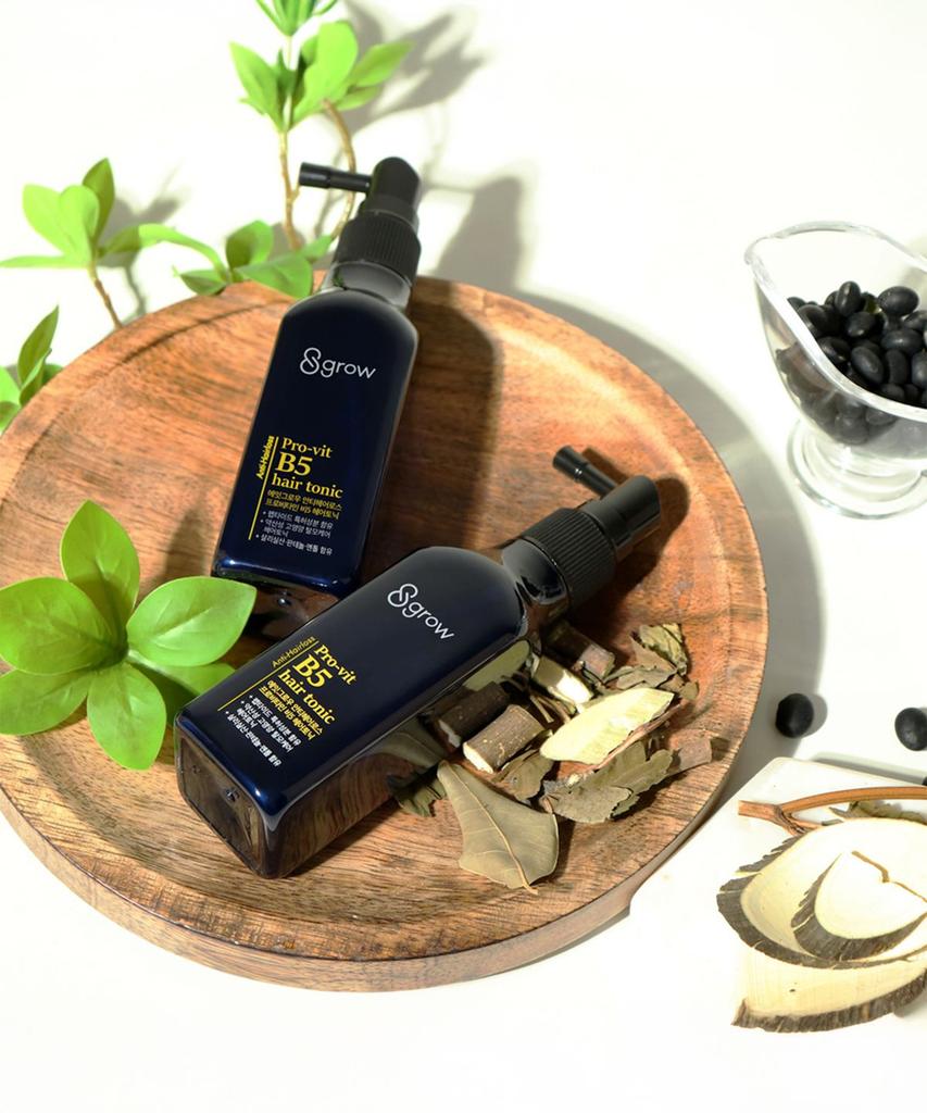 3 Anti-Hair Loss Pro-Vitamin B5 Hair Tonics