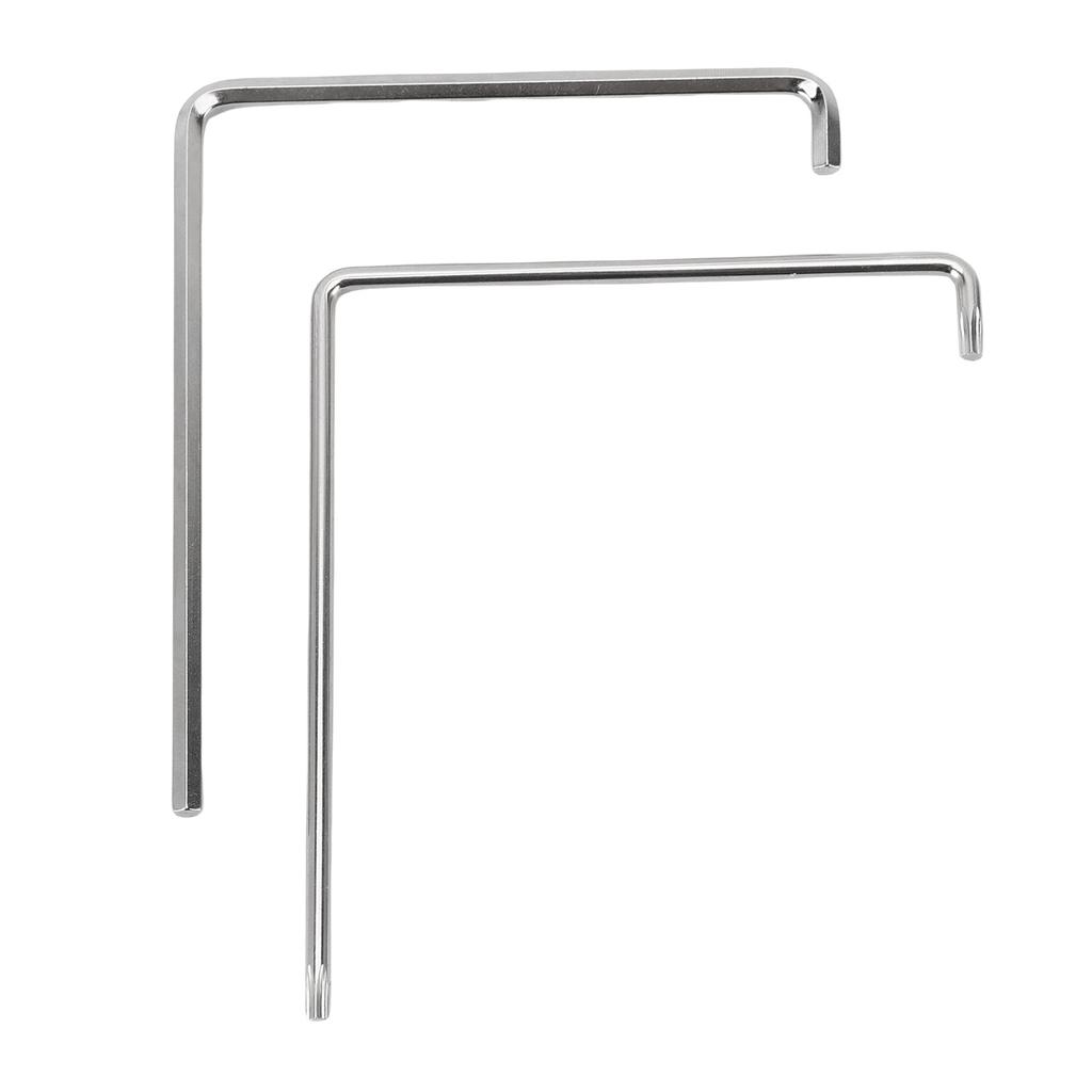 2PCS Window Adjustment Tools 4mm TX15 59CrV4 Steel Window Adjusting Wrench for Home Renovation