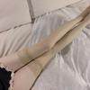 Sexy Underwear Lace Stockings High Tube European and American Hand-torn Socks Sexy Temptation Transparent European and American Thigh Socks