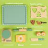Baking Kids Simulated Set With Wooden Kitchen Accessories For Play Imaginative