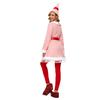 Nowy Strój Świętego Mikołaja Strój Elfa Świątecznego Strój Świąteczny dla Dorosłych Męski i Damski