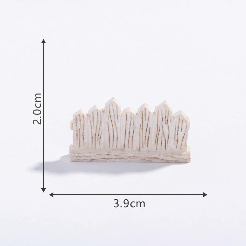 Micro-landscape Wooden Boards Bamboo Fences Grilles Decorative AccessoriesEcological Bottles and Small Ornaments