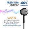 LUDOS NOVA Wired Earphones with Microphone Noise Isolation