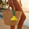 Hanger Pu Flower Keychain Fashion Bag Charm Multi-color Bag Decoration Women