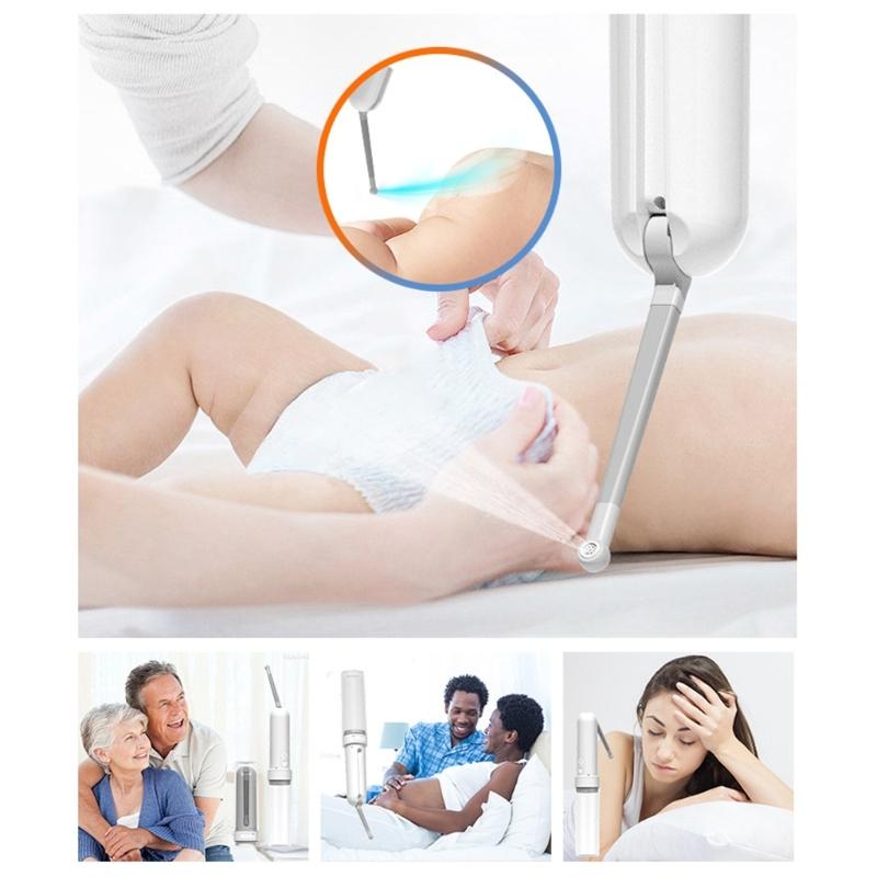 Bidé Lavador Eléctrico Femenino Impermeable 180ML Portátil con Diseños Silenciosos Dispositivo de Lavado Ideal para Viajes Cuidado de la Limpieza
