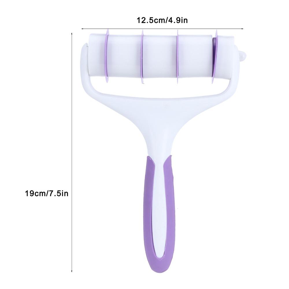 PP Fondant Dough Roller Cutter Lattice Food-Grade Pastry Mold Roller Time-Saver Baking Cake Decorating Tool