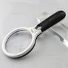 Handheld Magnifying Glass 120Mm for Elderly Reading and Appreciation 4Led Magnifying Mirror Female Double Mirror Surface