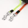 Multicolor Reflective Double Dog Leash Retractable
