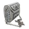 Handmade Square mosaic metal bag Women/Girls Bridal metal clutch party sling bag