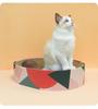 Oval Cat Scratching Bed with Corrugated Paper for Kittens