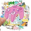 50Pcs Dog Whale Balloon Bus Scrapbook Stickers DIY Diary Luggage Decal Live City Fashion Home Decor