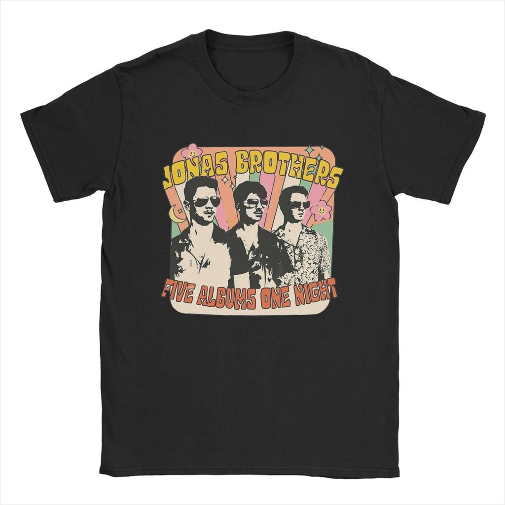 Lion Spirit Jonas Band T Shirt Merch Men Women Cotton Casual Tee Shirt Short Sleeve Tops Birthday Gift