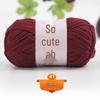 Medium Thick Chenille Yarn for Handmade Crochet Bags & Dolls