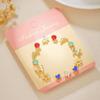 Titanium Steel One-week Stud Earrings 1 Combination Korean Fringed Bow Ins Versatile Cute Earrings for Women