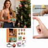 Arrival Calendar Includes 13 Christmas Decorations. Arrival Calendar Christmas Countdown