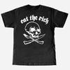 Eat The Rich TShirt. Vintage Style. Unisex T-Shirt