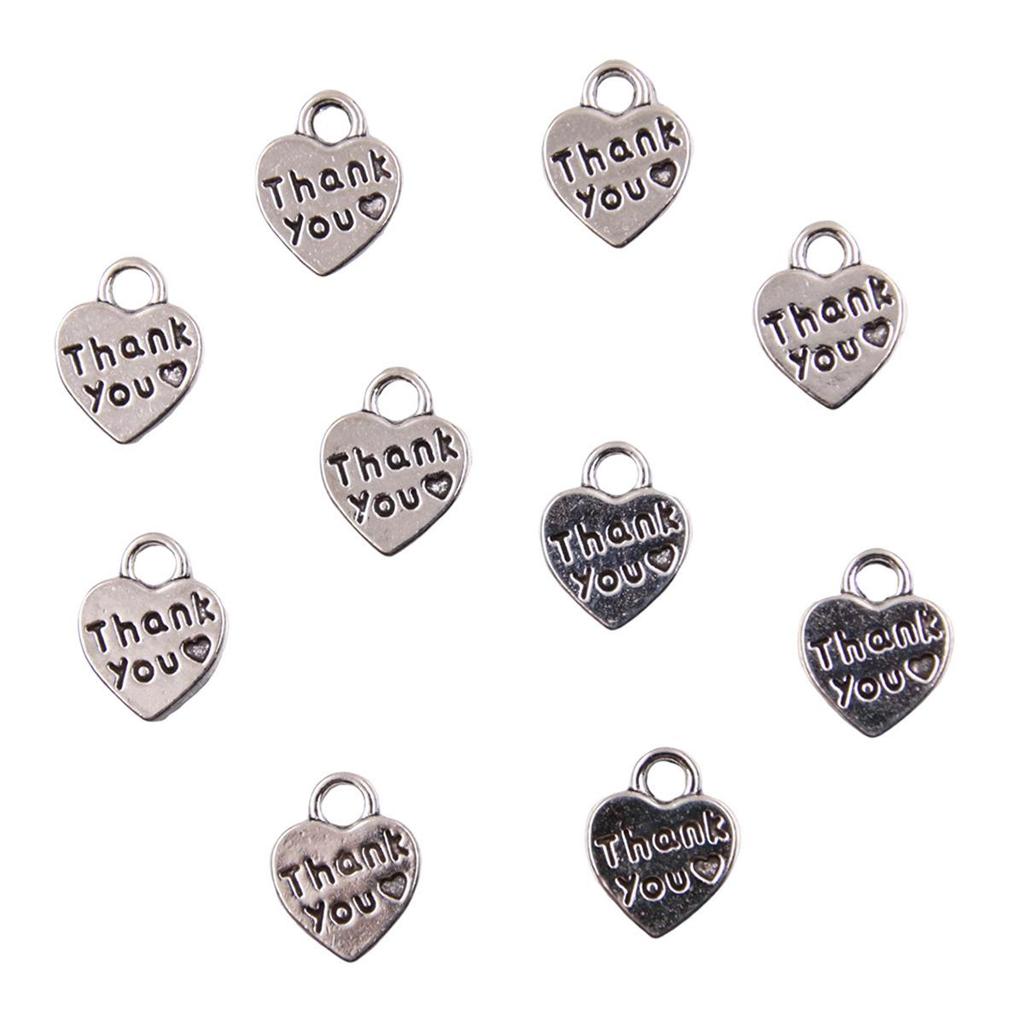 Vintage Silver Heart Pendant with 'Love' Letters - Creative Handmade Jewelry Accessory