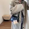 This year, the popular small bag women 2025 new niche design handbag casual retro messenger bag small square bag women