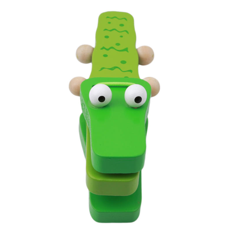 Preschool Early Castanets Toys Clapper Handle Musical Instrument Educational