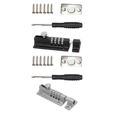 Multipurpose Secure Digit Code Gate Lockable with Code Home Accessory Sliding Padbolt for Outdoor Protective Daily Use