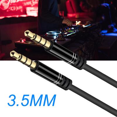 Audiokabel, professioneller High-Fidelity-3,5-mm-Klinkenstecker, 3,5-mm-Klinkenstecker auf Stecker, AUX-Kabel-Adapter für Laptop