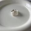 Women's Adjustable Black Agate Ring - Retro High-End Light Luxury Design
