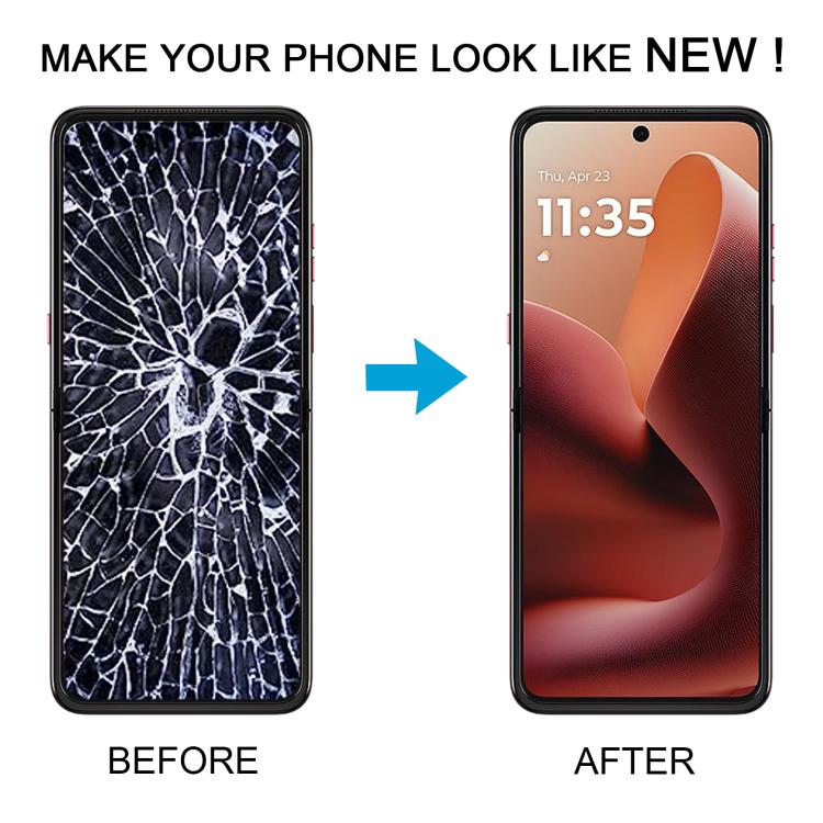 For Motorola Razr 60 Ultra / Razr Ultra 2025 AMOLED Material Original LCD Screen with Digitizer Full Assembly