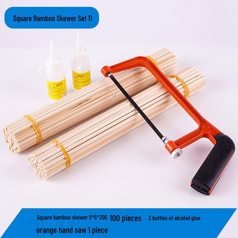 Bamboo and Wooden Craft Sticks: DIY Model Strips and Slices