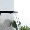 Brass Black Waterfall Basin Tap Chrome Waterfall Bathtub Sink Faucet Single Handle Bathroom Cold And Hot Mixer Tap Faucet