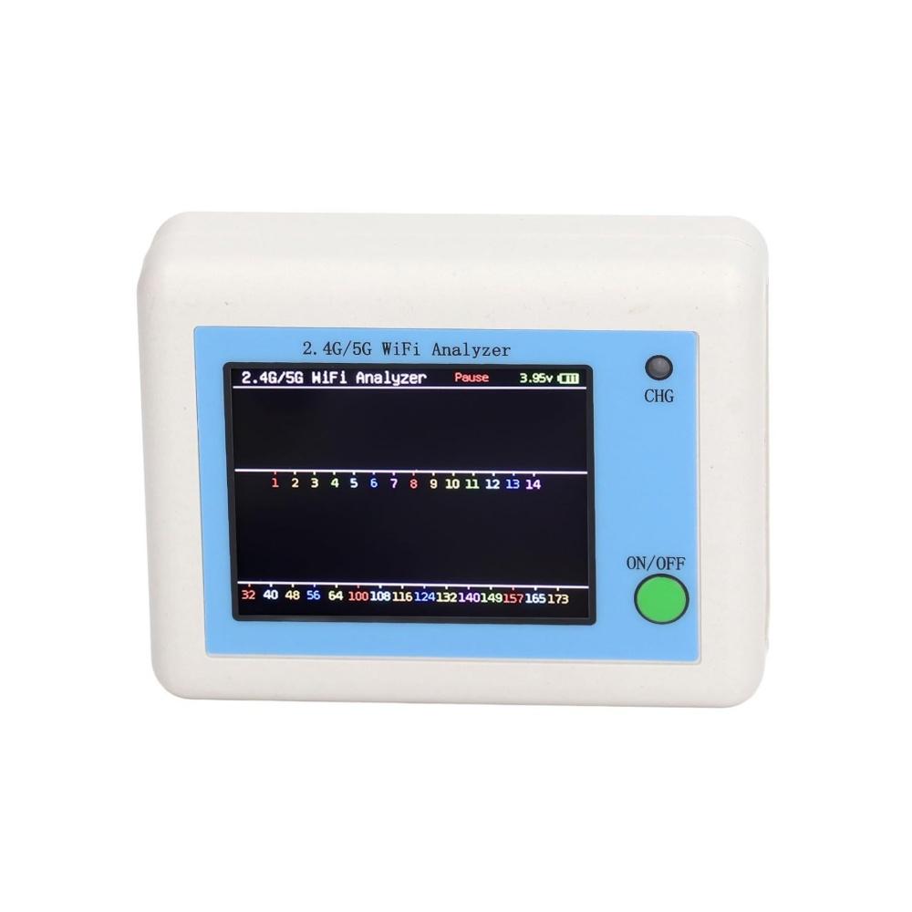 2.4G 5G Spectrum Analyzer with 2.4 Inch TFT Color Screen Wireless Network Scanner