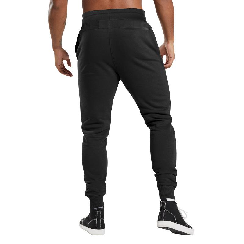 Men's drawstring casual trousers new sports trousers versatile breathable drawstring trousers