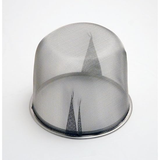 eve-mode 18-8 Stainless Steel Tea Strainer 98-80, Diameter 98mm, Depth 80mm