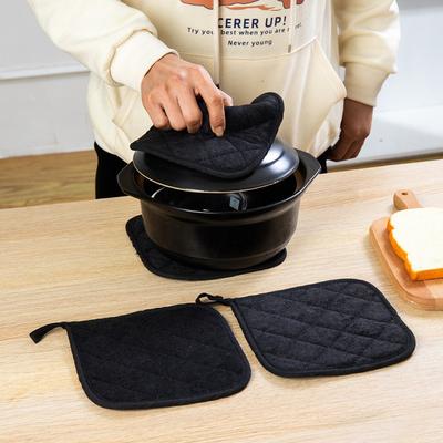 2Pcs Value Versatile Multi-shape Kitchen Cushion Pot Mat Coaster, Special for Home Dining Table Desktop Protection