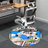 1PC Crayon Shin-chan Office Round Area Rug, Indoor Mat Suitable For Office, Under Office Chairs Bedroom Living Room Home Decor DT1212076