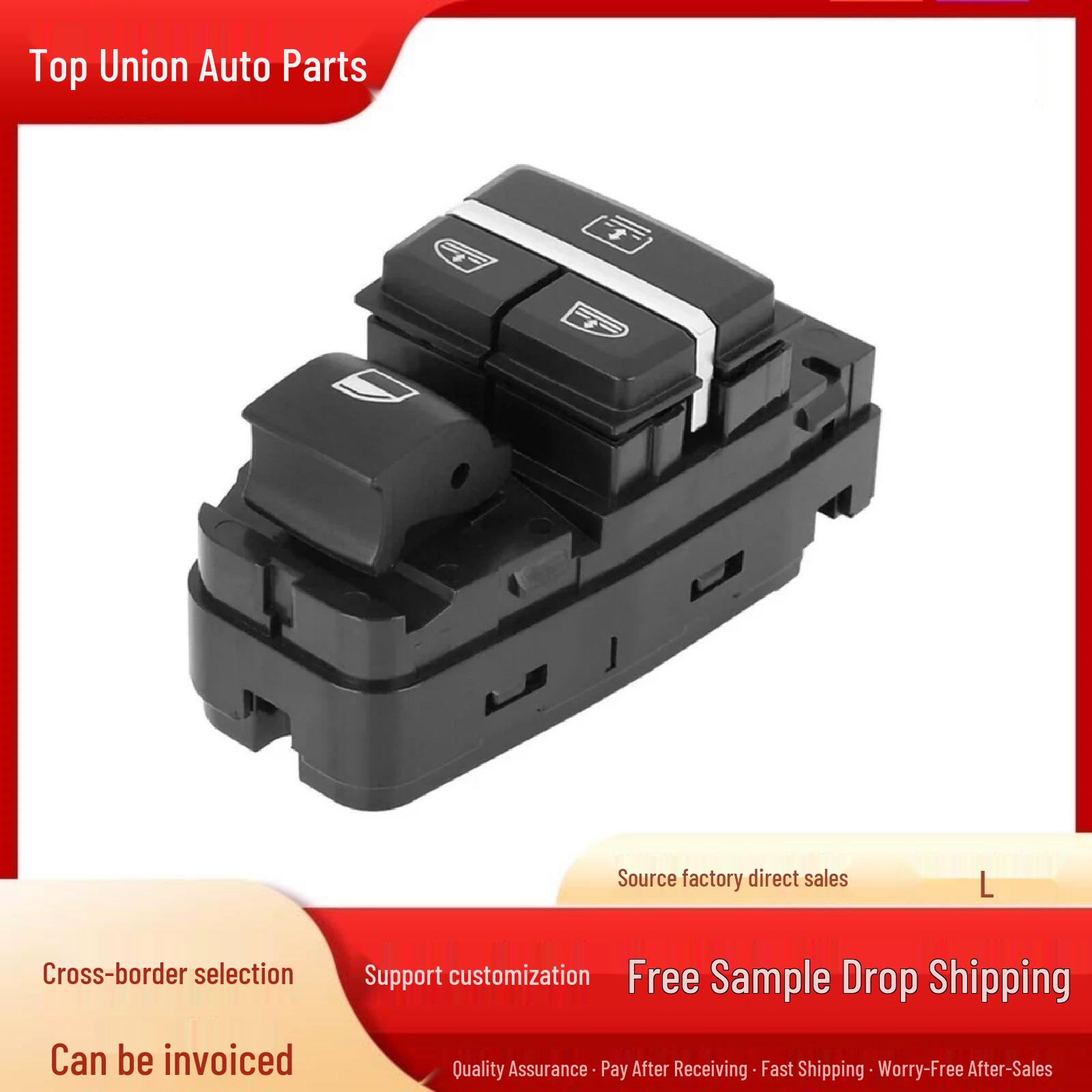 BMW 7 Series Rear Window Regulator Switch 61319352183, 61319204862 - Electric Vehicle Compatible. Electric