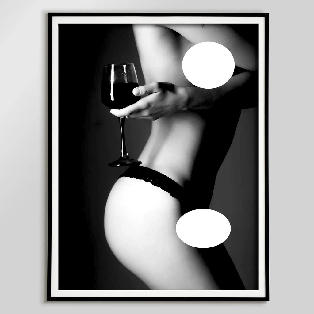 Retro Trendy Newspapers Girl Bar Magazine Cover Aesthetic Poster Print Wall Art Pictures Canvas Painting Living Room Home Decor