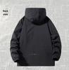 Men's Winter Windproof Waterproof Cotton Jacket with Velvet Lining - Warm Outdoor Coat for Takeaway Riders