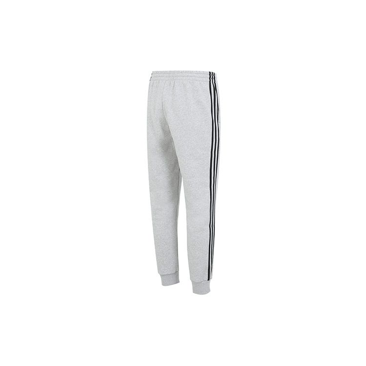 Adidas 3-Stripes French Terry Tapered Pants Men Bottoms Grey GK8824