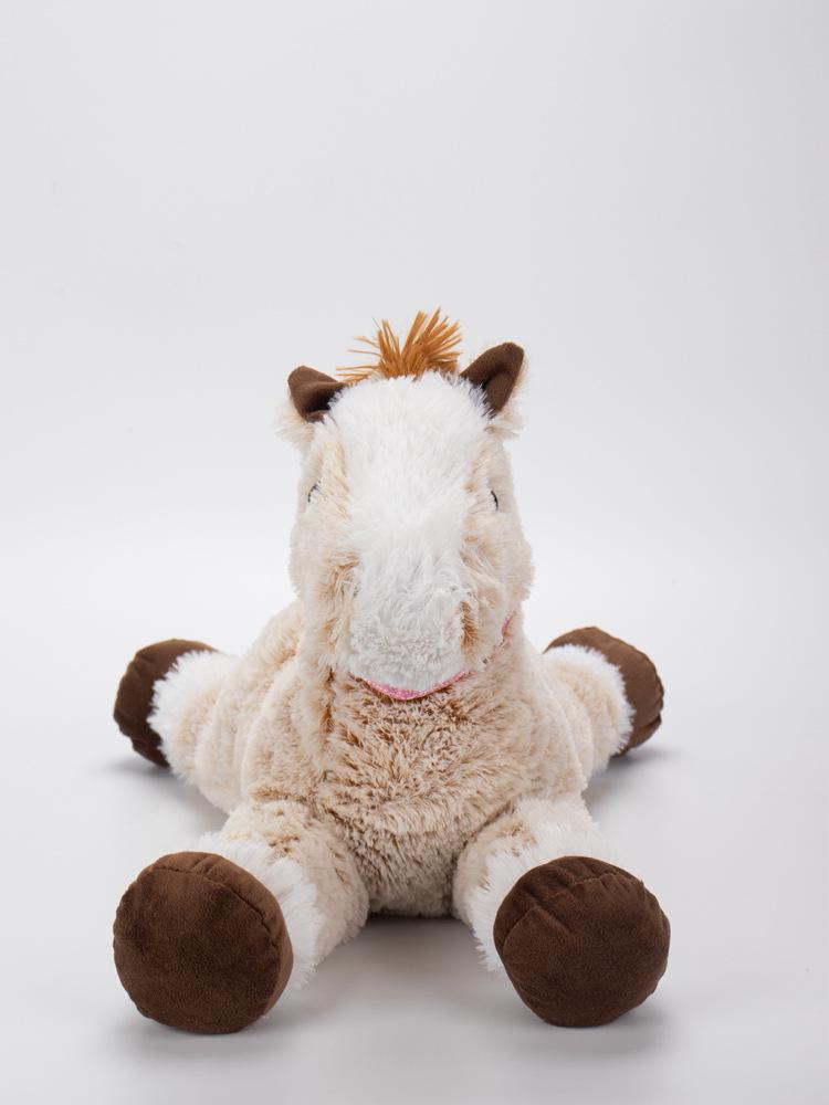 Brown Plush Horse Doll - Soft Stuffed Toy & Soothing Children's Hugging Pillow