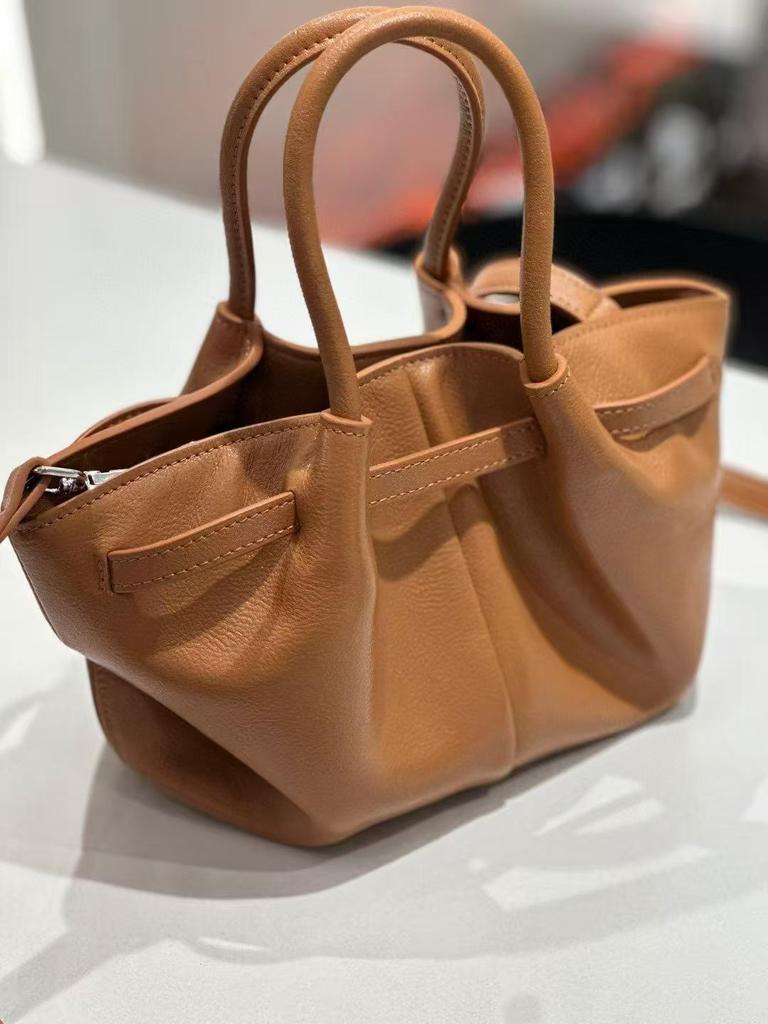 2025 High-End Retro Fashion Tote Bag: Large Capacity Basket-Style Handbag