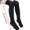 Atmungsaktive Baumwollstrümpfe für Mädchen Kleinkind Bonbonfarbe Überknie-Socken Frotteeschlingen-Socken für Herbst Frühling