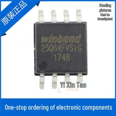 Original W25Q64FVSIG SOP-8 64Mbit 8MB Flash Memory Chip