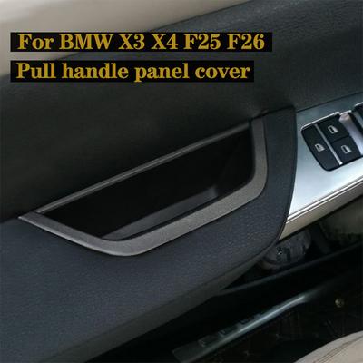 Wnętrze samochodu Wewnętrzna klamka do drzwi Wykończenie kompatybilne z BMW F25 F26 X3 X4 2011-2017, przednia lewa strona, przednia prawa