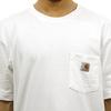 Authentic Carhartt Workwear Pocket K87 Size XL Men's Short-Sleeve T-Shirt, White, (Code 4115141101-5)