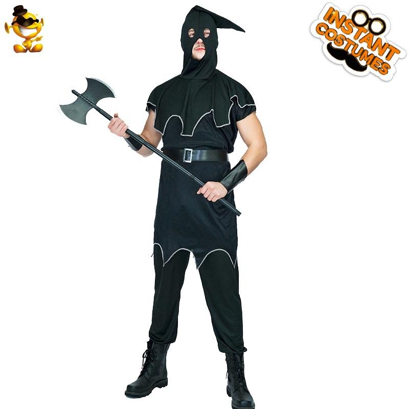

Halloween Men s Adult European Medieval Hangman Party Cosplay Stage Costume One size fits all