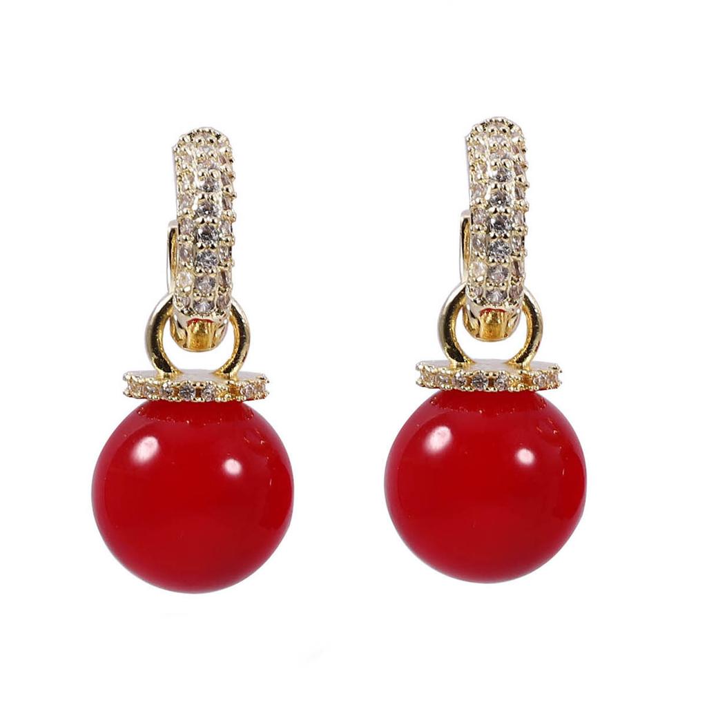 Exquisite Korean Niche Design Earrings, Exquisite Fashion, Light Luxury, and Full of Pearl Earrings