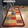Kitchen Floor Mat Pvc Waterproof Leather Carpet Long Non-slip Oil-proof Foot Mats Modern Luxury High-End Carpets Home Decor Rug